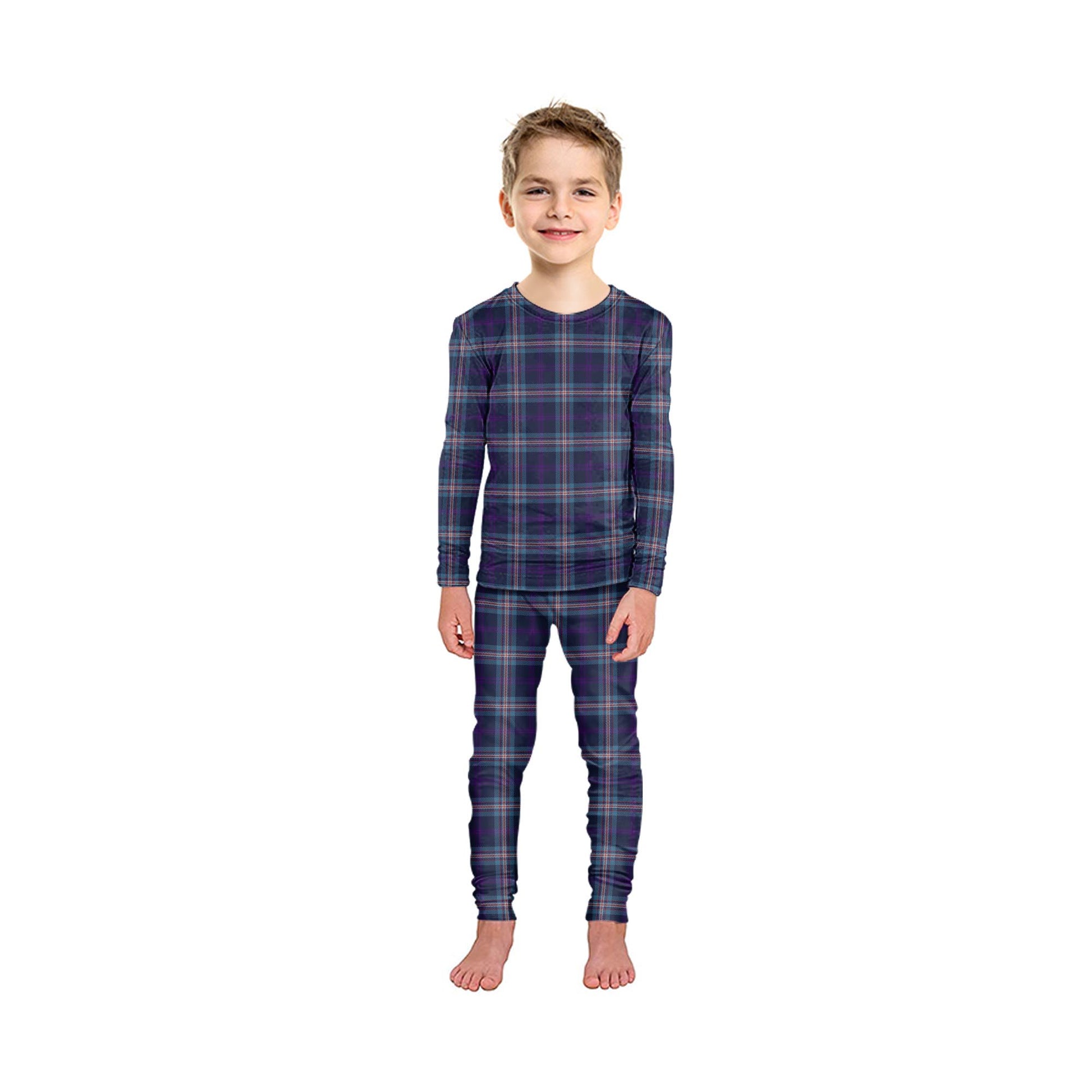 Nevoy Tartan Pajamas Family Set - Tartan Vibes Clothing