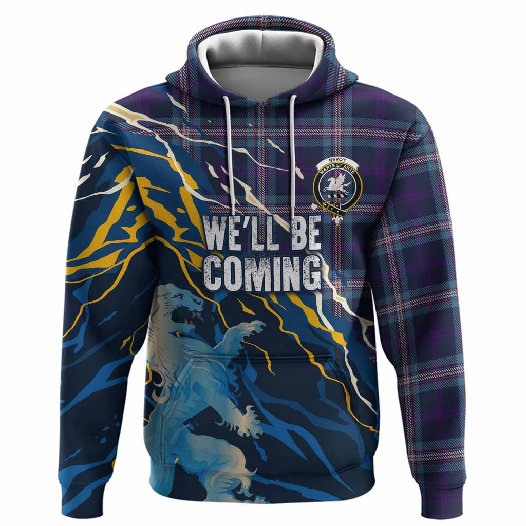 Nevoy Scotland Tartan Hoodie WC2026 Football - We'll Be Coming