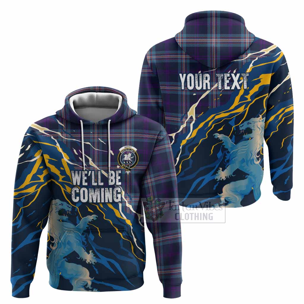 Nevoy Scotland Tartan Hoodie WC2026 Football - We'll Be Coming
