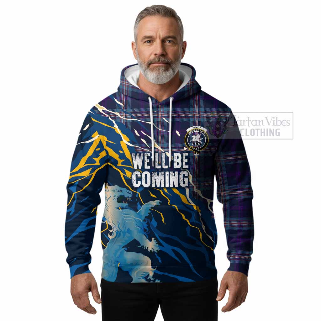 Nevoy Scotland Tartan Hoodie WC2026 Football - We'll Be Coming