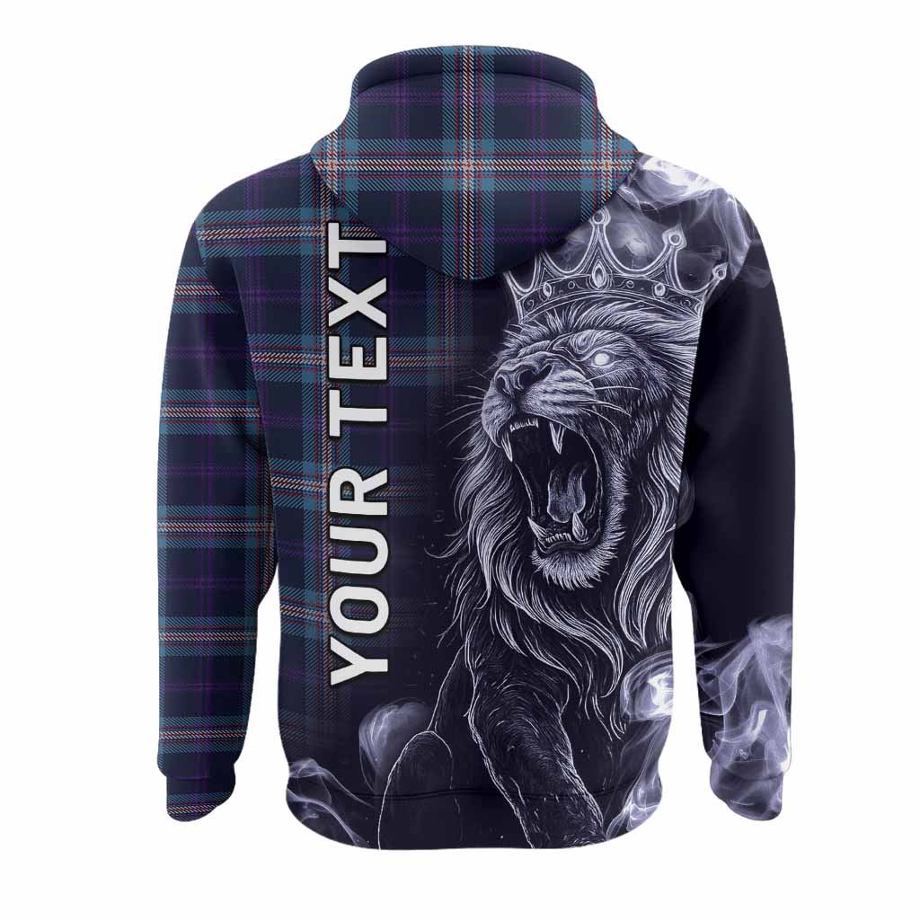 Nevoy Tartan Hoodie Roaring Lion Heritage