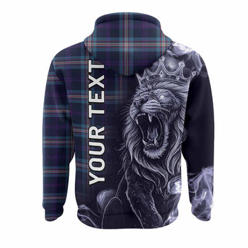 Nevoy Tartan Hoodie Roaring Lion Heritage