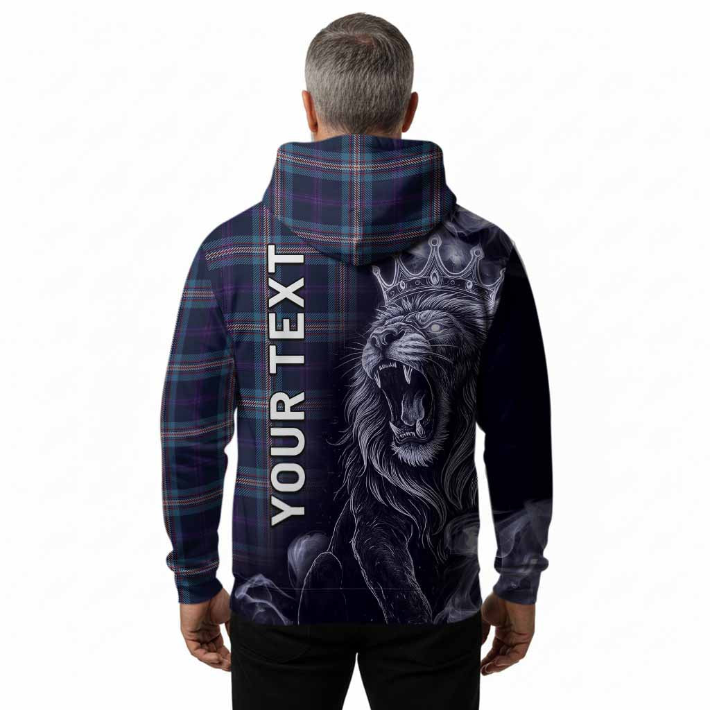 Nevoy Tartan Hoodie Roaring Lion Heritage