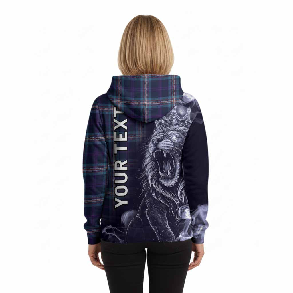 Nevoy Tartan Hoodie Roaring Lion Heritage