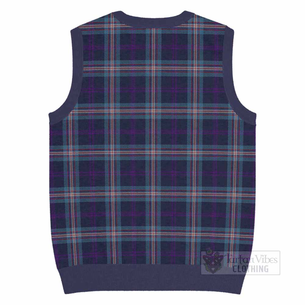 Nevoy Tartan Knitted V-Neck Vest - Tartan Vibes Clothing