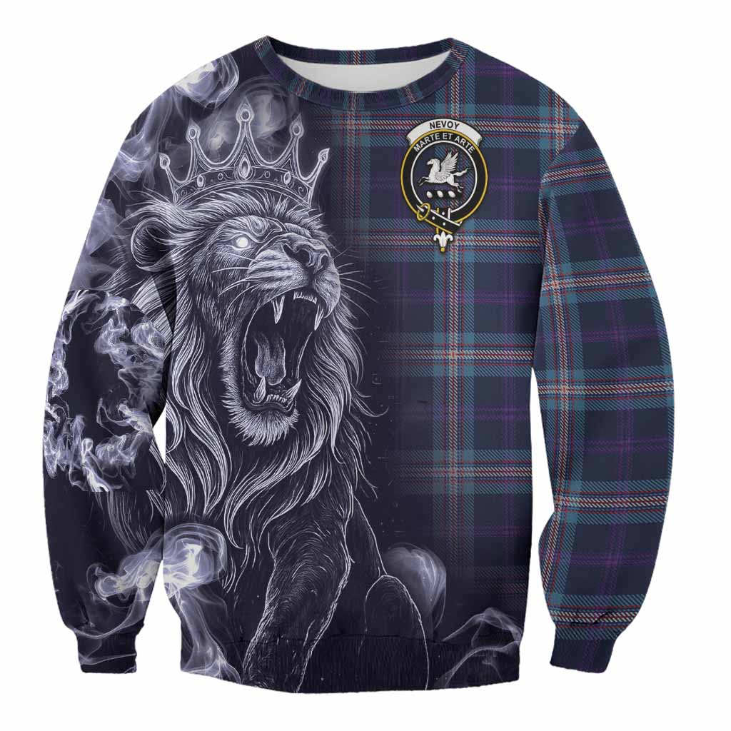 Nevoy Tartan Sweatshirt Roaring Lion Heritage