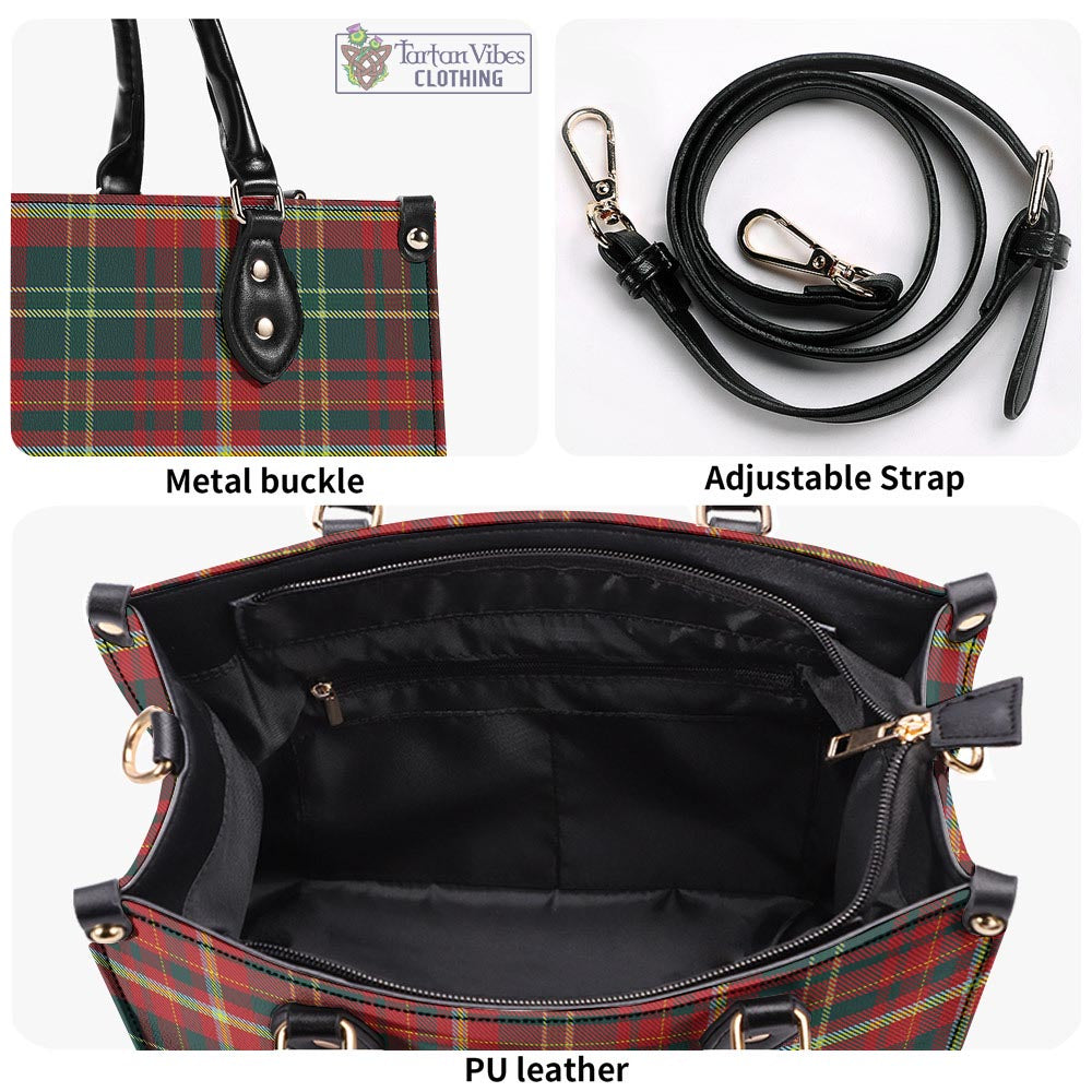 Tartan Vibes Clothing New Brunswick Province Canada Tartan Luxury Leather Handbags