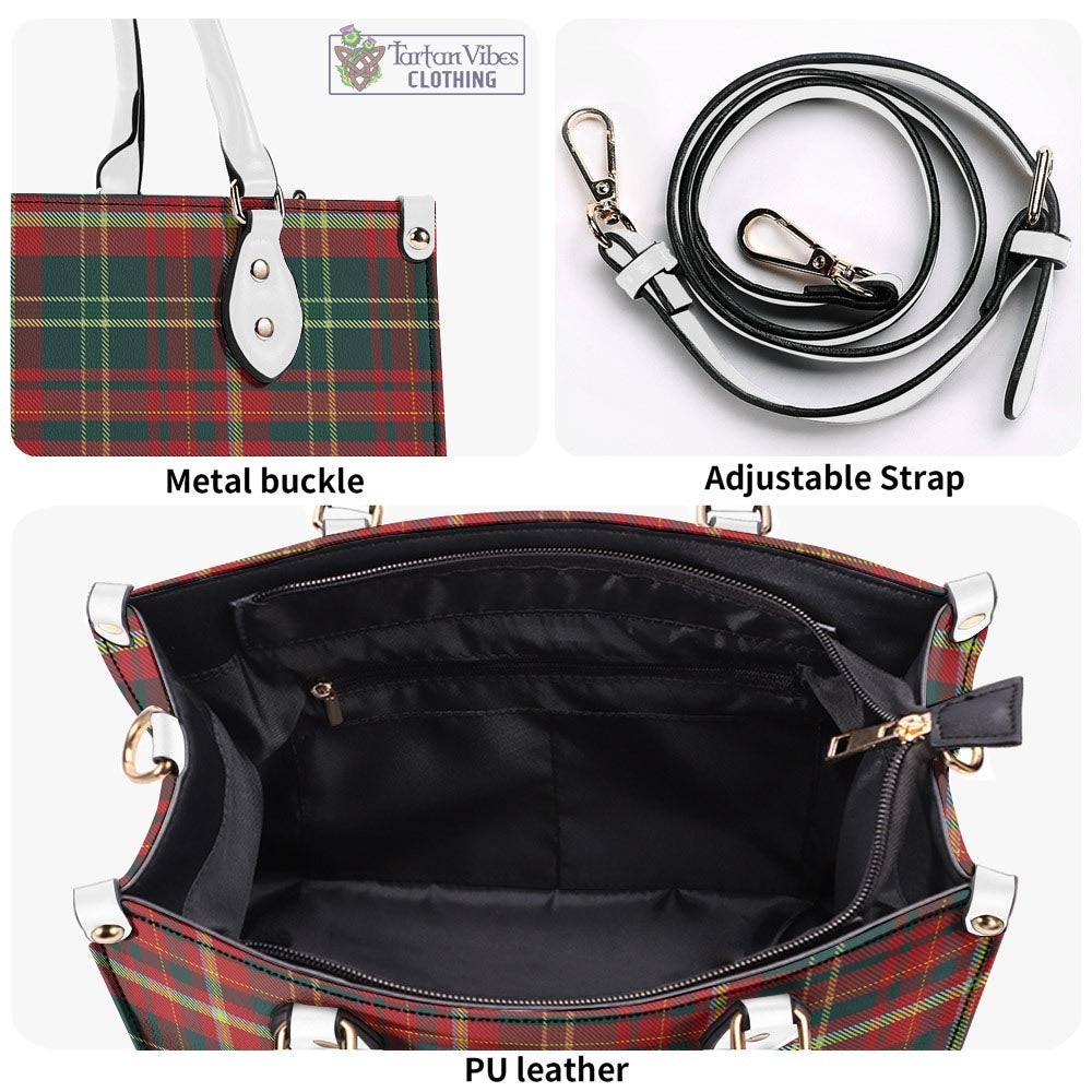 Tartan Vibes Clothing New Brunswick Province Canada Tartan Luxury Leather Handbags
