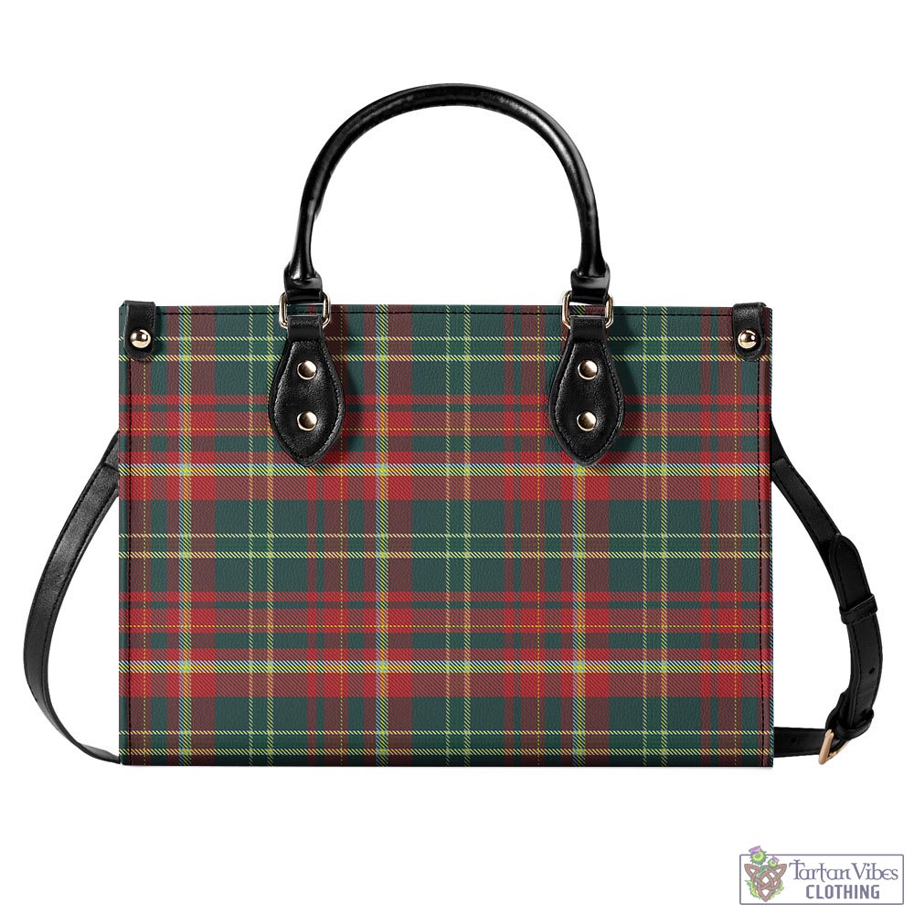 Tartan Vibes Clothing New Brunswick Province Canada Tartan Luxury Leather Handbags