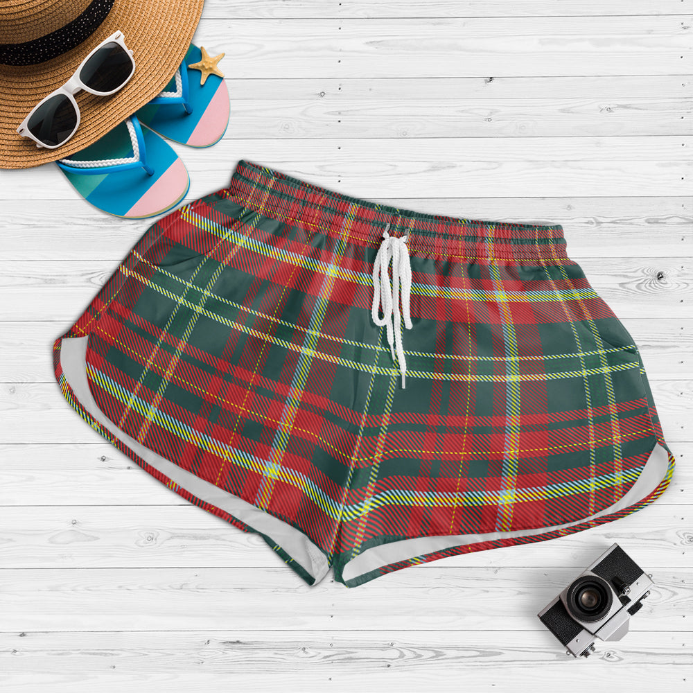 new-brunswick-province-canada-tartan-womens-shorts
