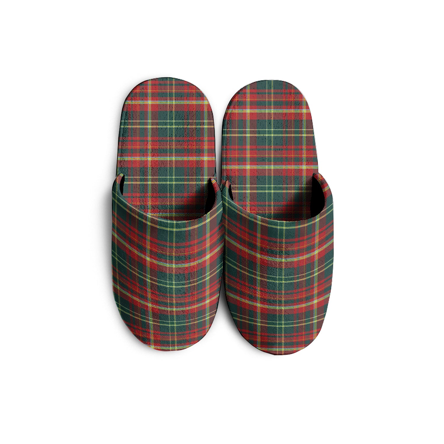 New Brunswick Province Canada Tartan Home Slippers - Tartanvibesclothing Shop
