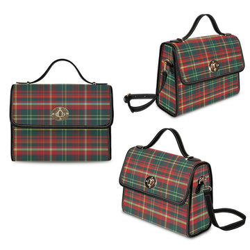 New Brunswick Province Canada Tartan Waterproof Canvas Bag