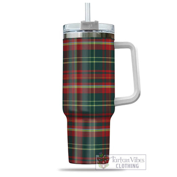 Tartan Vibes Clothing New Brunswick Province Canada Tartan Tumbler with Handle