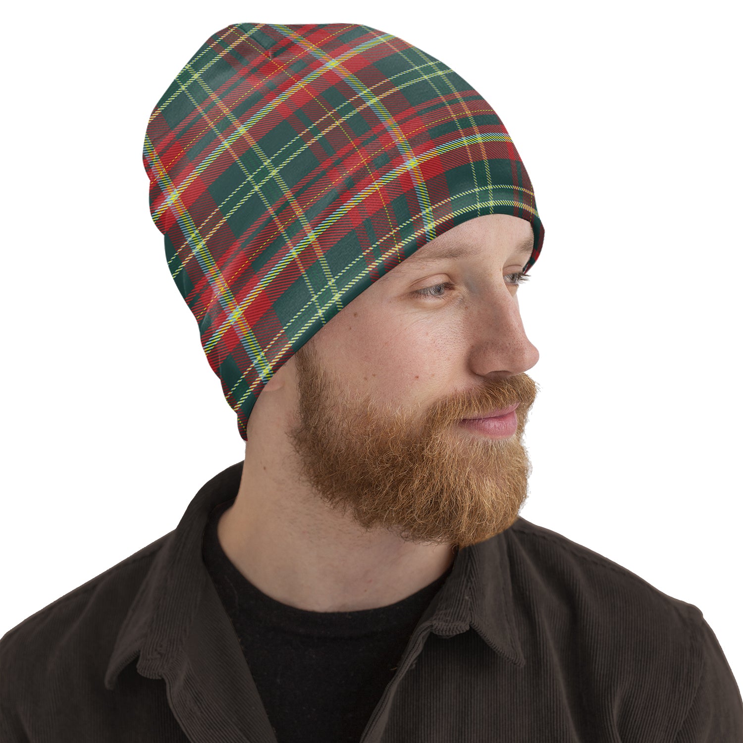 new-brunswick-province-canada-tartan-beanies-hat