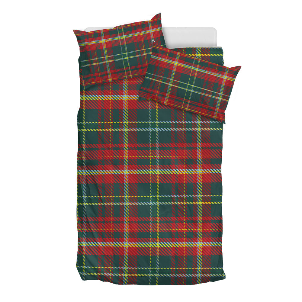new-brunswick-province-canada-tartan-bedding-set