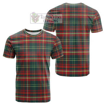 New Brunswick Province Canada Tartan Cotton T-Shirt Kid's Shirt - Tartanvibesclothing Shop