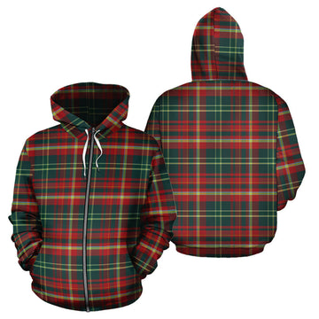 New Brunswick Province Canada Tartan Hoodie