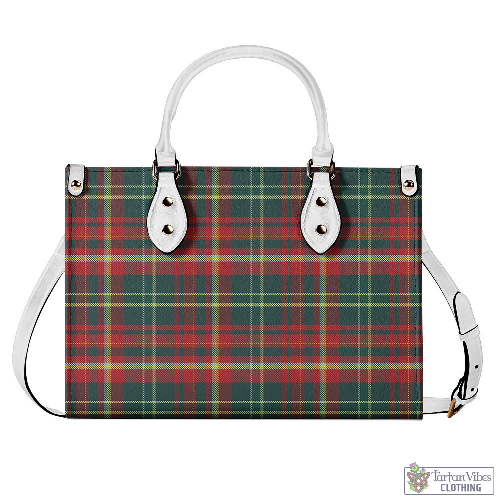 Tartan Vibes Clothing New Brunswick Province Canada Tartan Luxury Leather Handbags