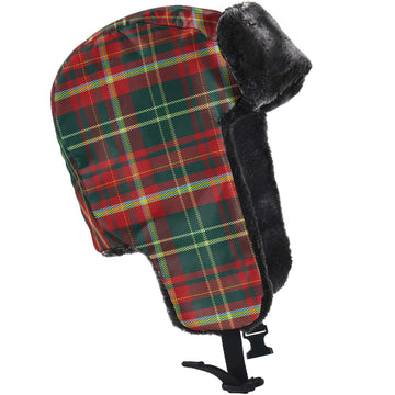 New Brunswick Province Canada Tartan Winter Trapper Hat - Tartanvibesclothing