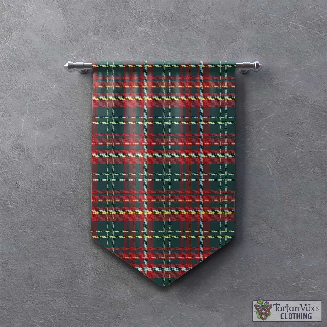 Tartan Vibes Clothing New Brunswick Province Canada Tartan Gonfalon, Tartan Banner