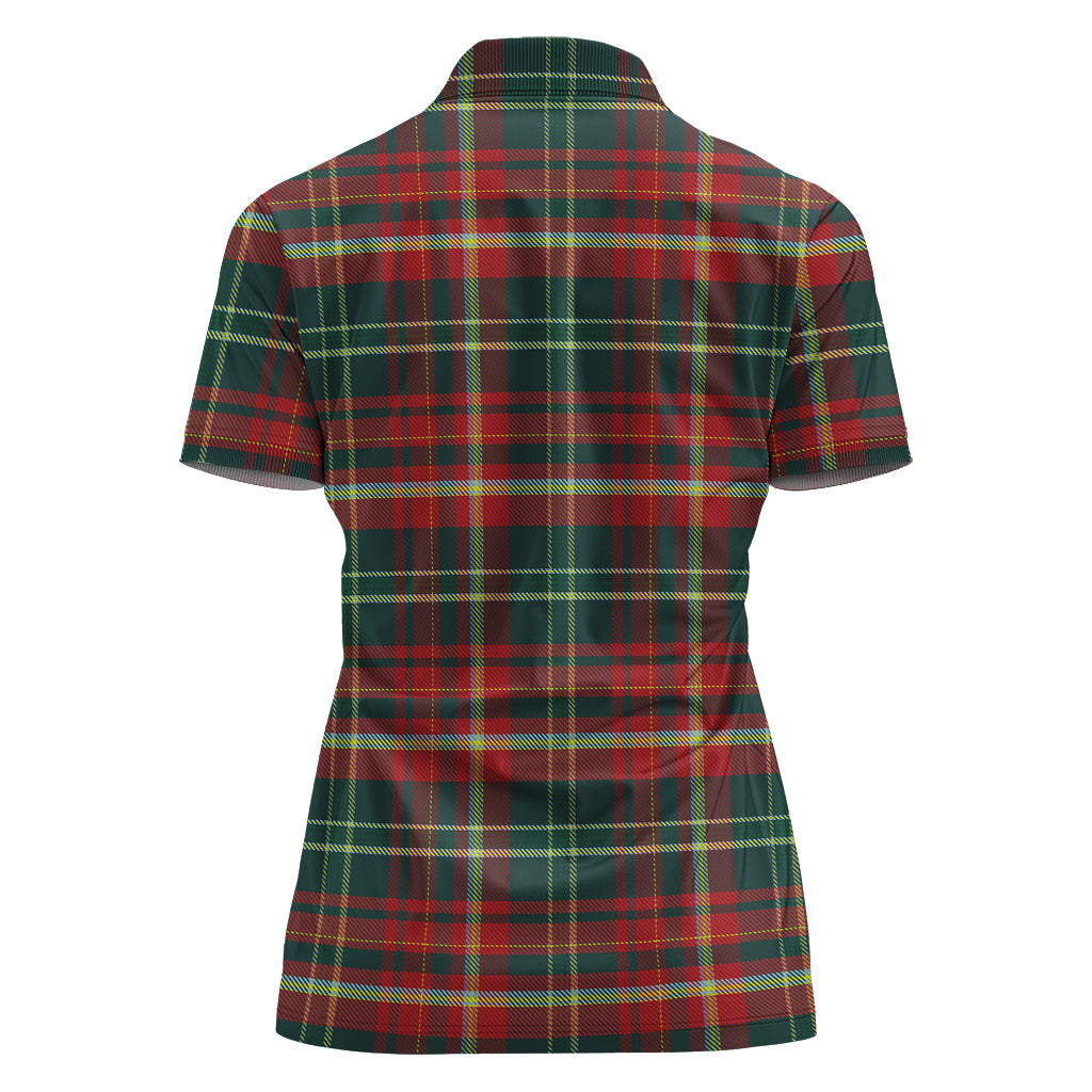 new-brunswick-province-canada-tartan-polo-shirt-for-women