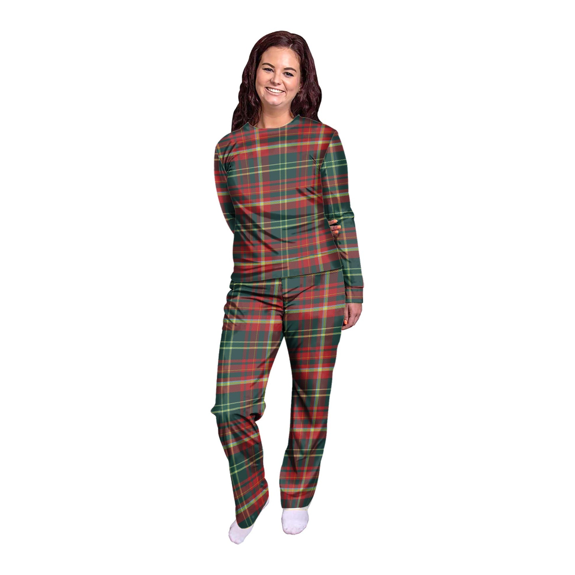 New Brunswick Province Canada Tartan Pajamas Family Set - Tartan Vibes Clothing