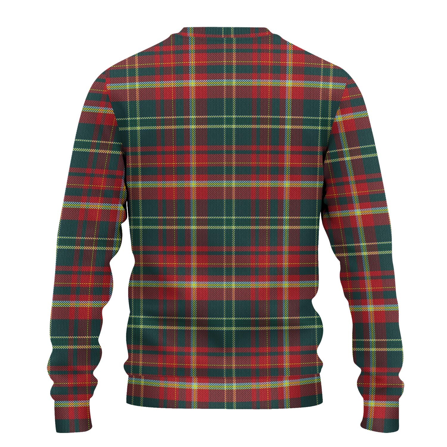 New Brunswick Province Canada Tartan Knitted Sweater - Tartanvibesclothing