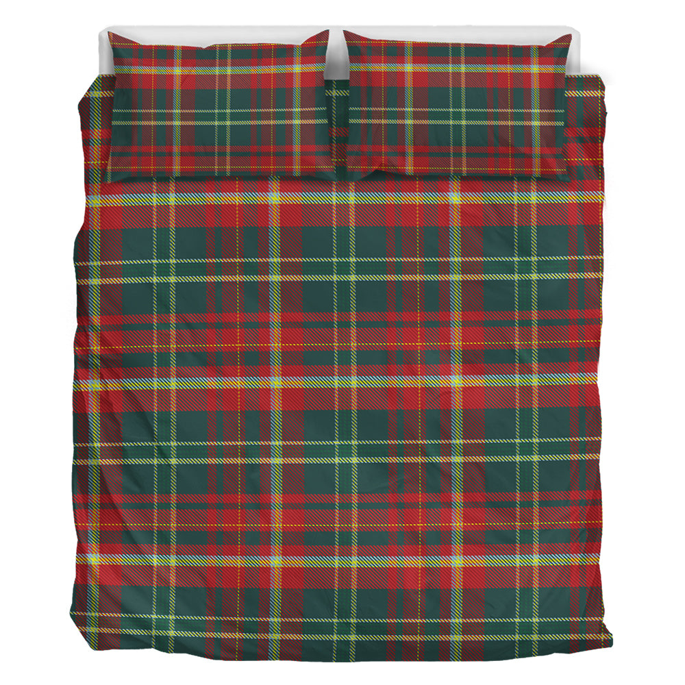 new-brunswick-province-canada-tartan-bedding-set