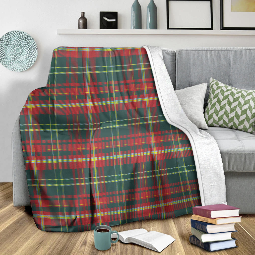 new-brunswick-province-canada-tartan-blanket