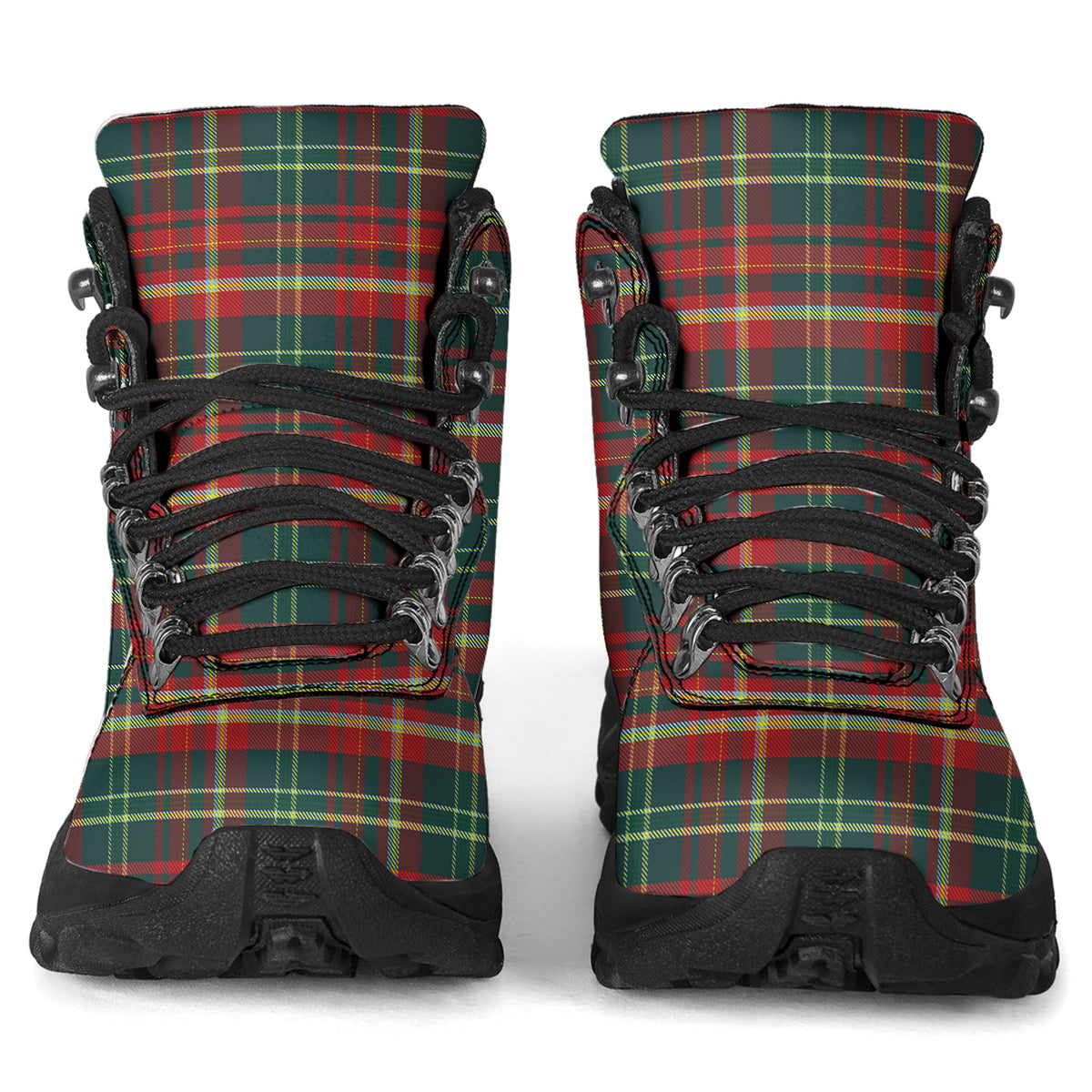 New Brunswick Province Canada Tartan Alpine Boots - Tartanvibesclothing