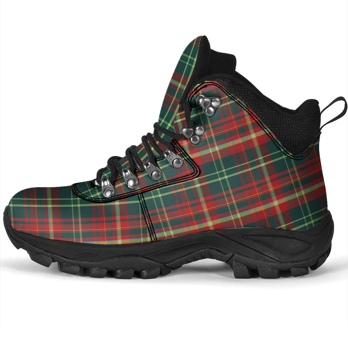 New Brunswick Province Canada Tartan Alpine Boots - Tartanvibesclothing