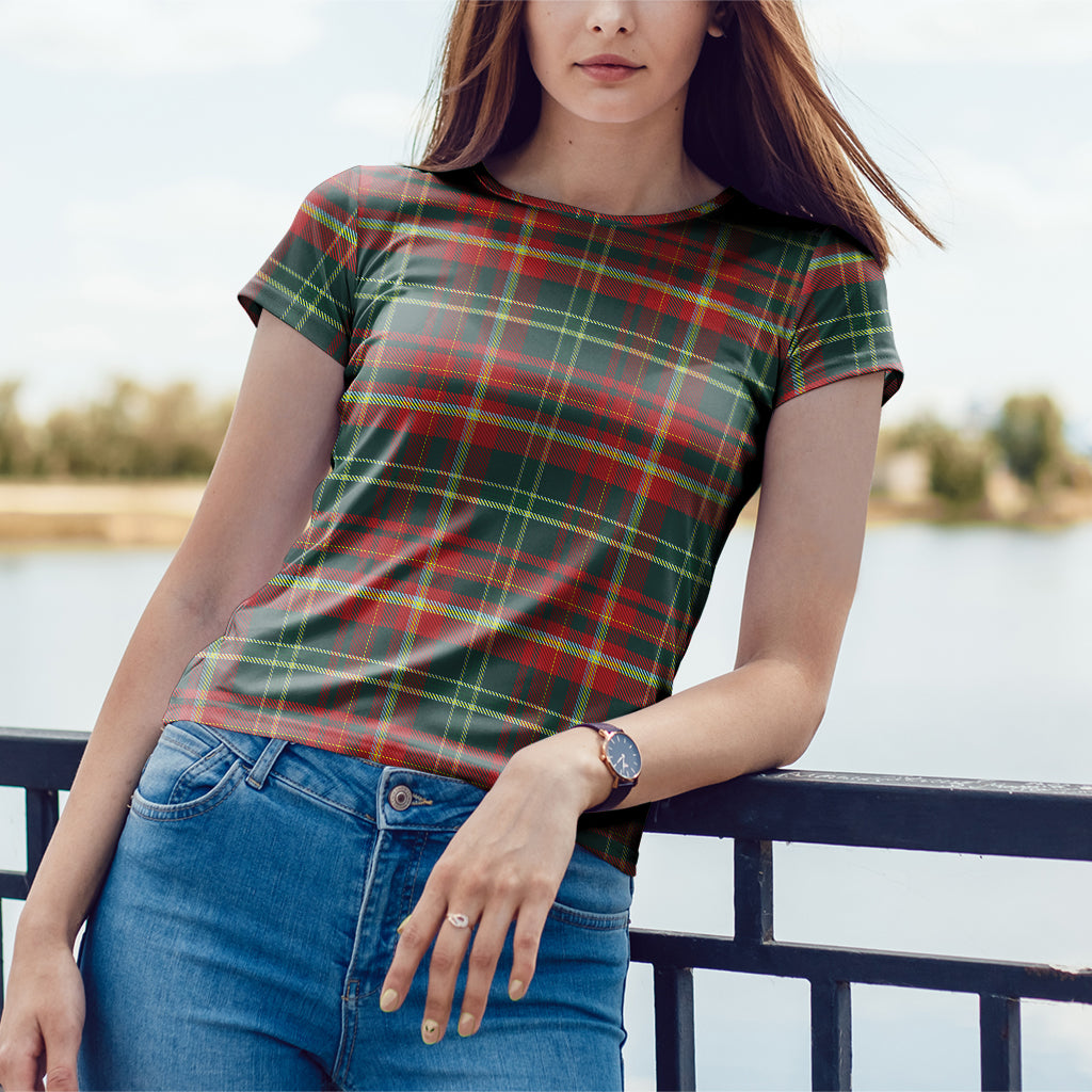 New Brunswick Province Canada Tartan T-Shirt