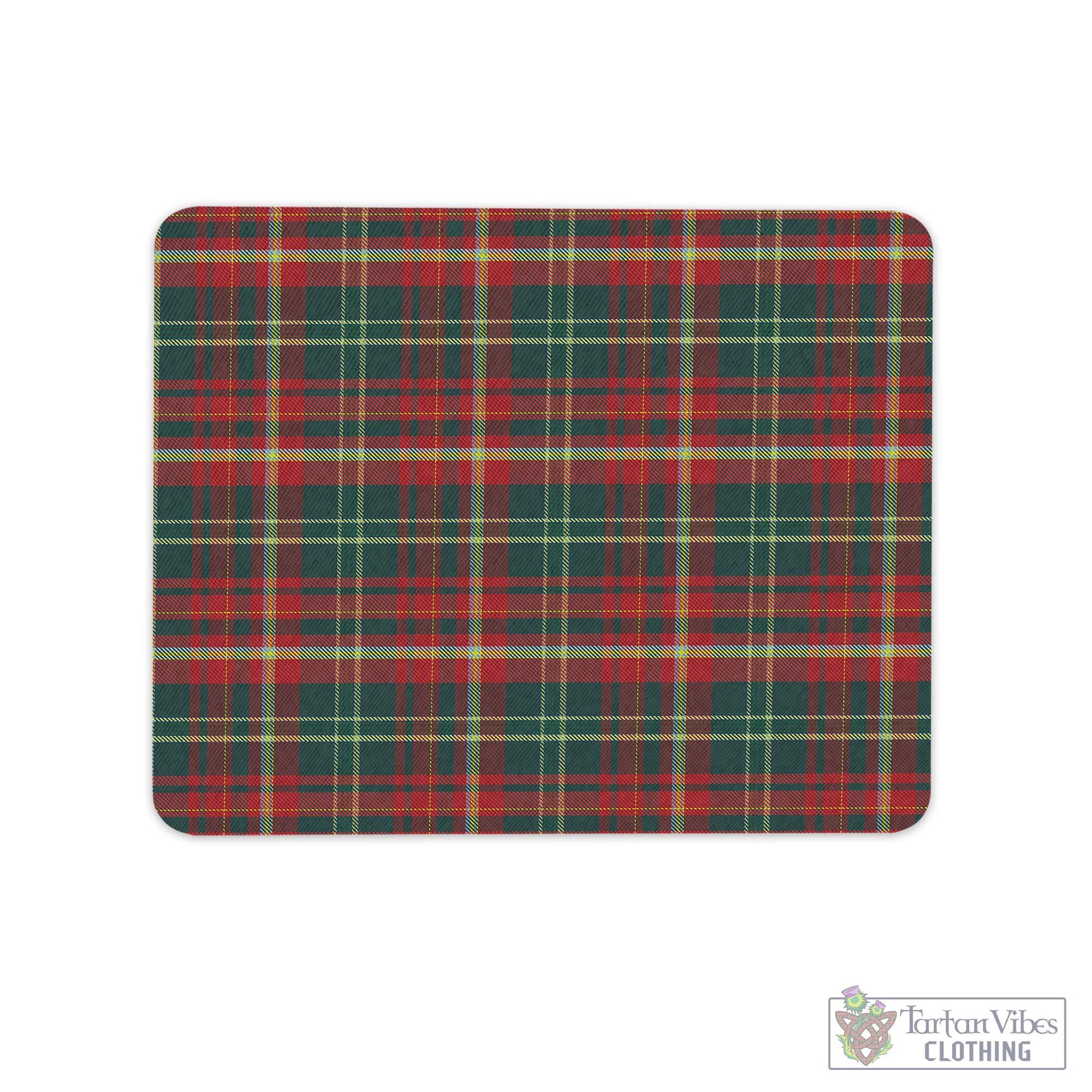 Tartan Vibes Clothing New Brunswick Province Canada Tartan Mouse Pad