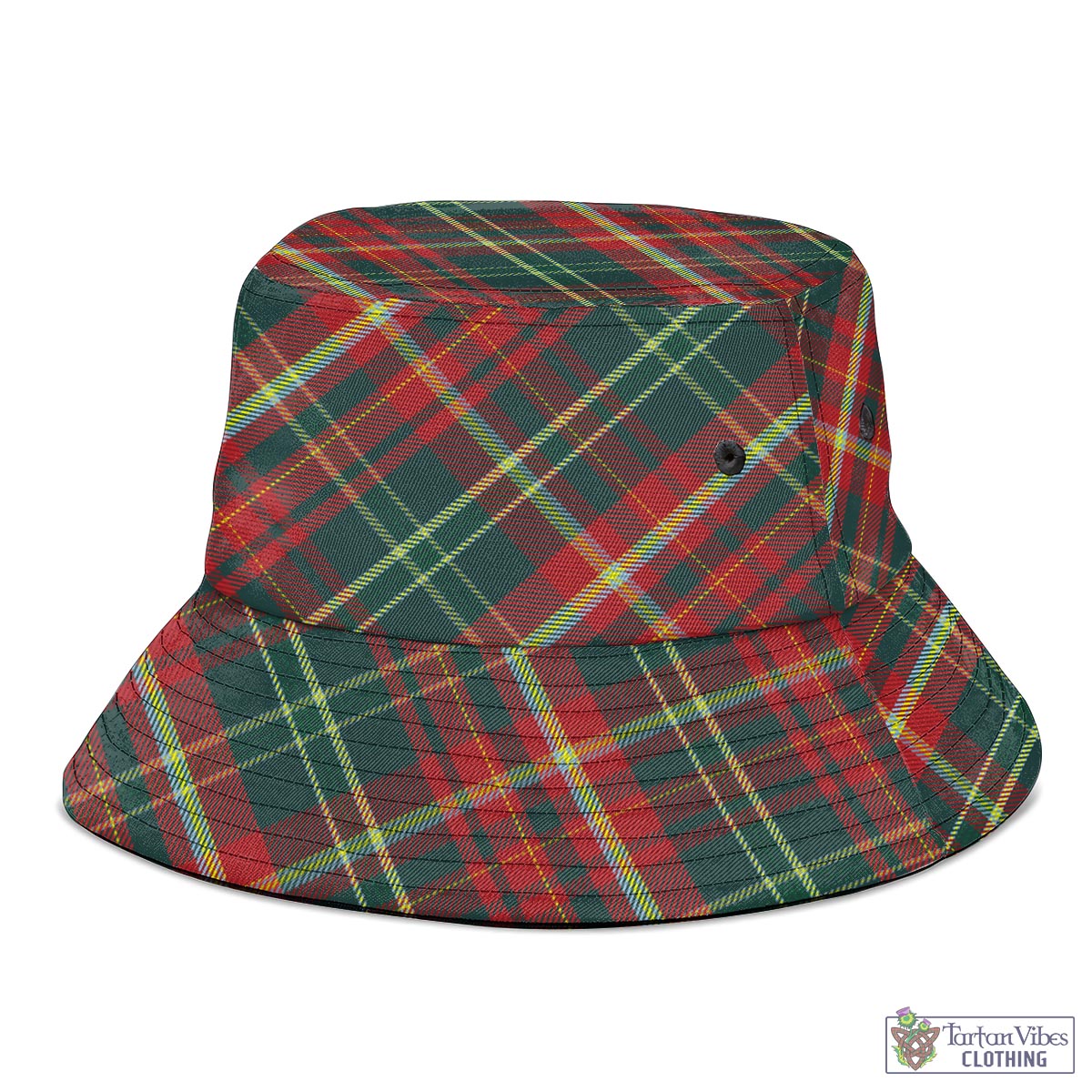 Tartan Vibes Clothing New Brunswick Province Canada Tartan Bucket Hat