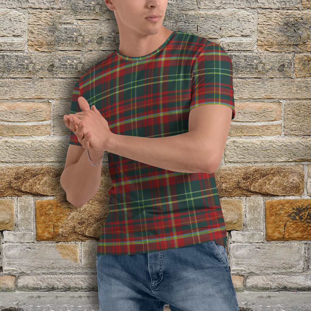 New Brunswick Province Canada Tartan T-Shirt