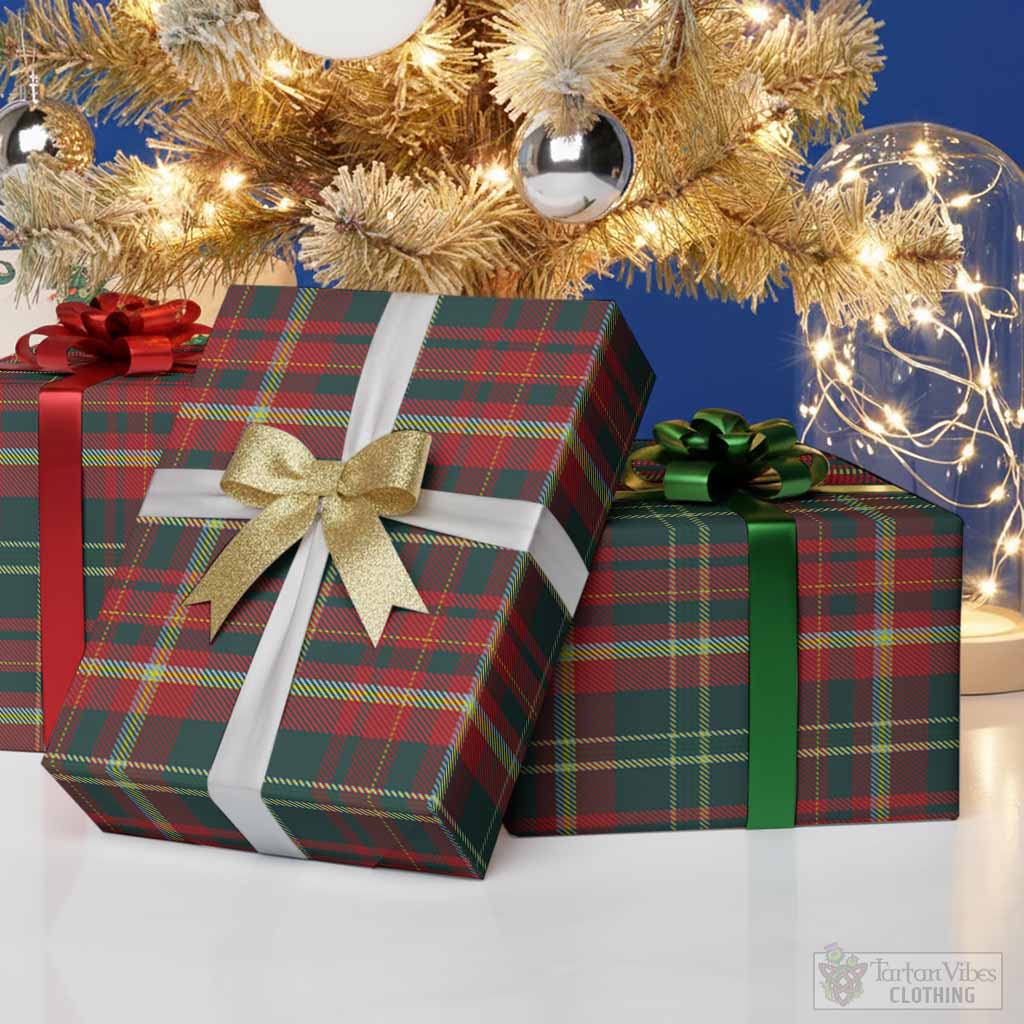 New Brunswick Province Canada Classic Tartan Wrapping Paper, Classic Scottish Plaid Gift Wrap