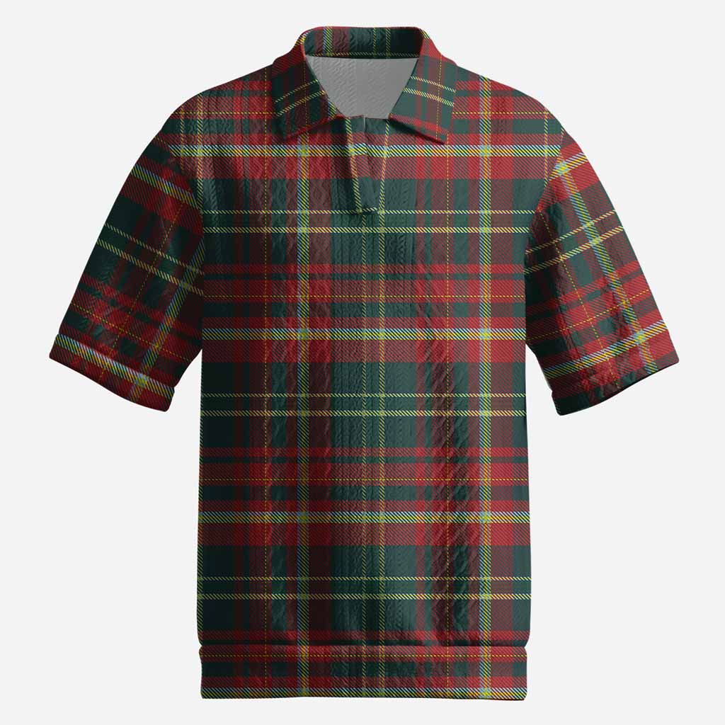 New Brunswick Province Canada Tartan Men’s Polo Sweater Top