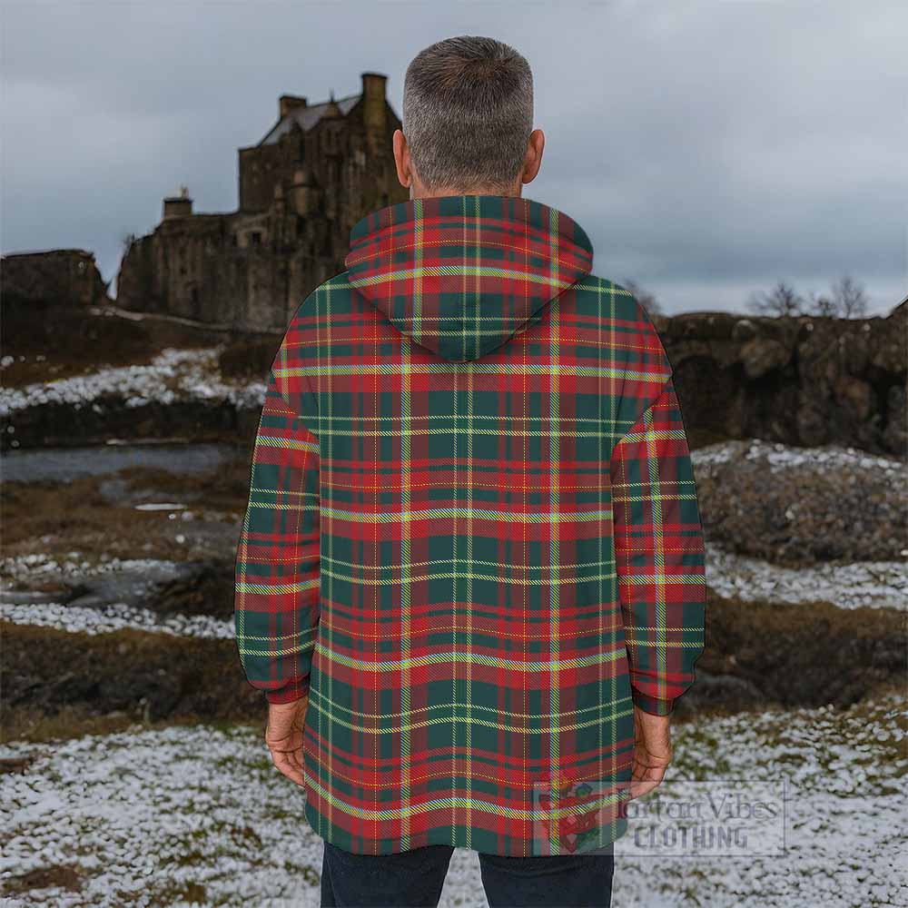 New Brunswick Province Canada Tartan Wearable Blanket - Tartan Vibes Clothing