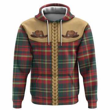 New Brunswick Tartan Hoodie Wee Coo Cowboy Cute Style