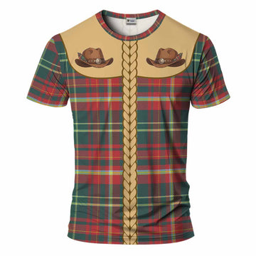 New Brunswick Tartan T-Shirt Wee Coo Cowboy Cute Style