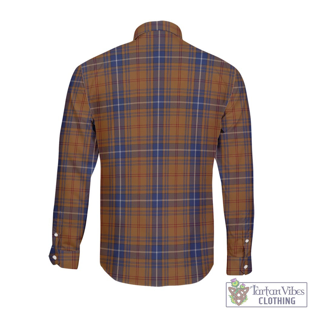New Jersey Tartan Long Sleeve Button Up Shirt - Tartan Vibes Clothing