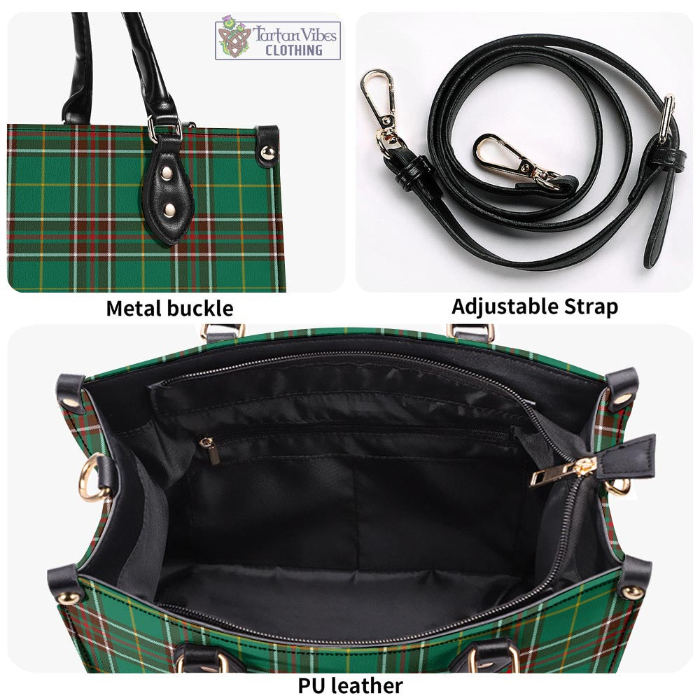 Tartan Vibes Clothing Newfoundland And Labrador Province Canada Tartan Luxury Leather Handbags