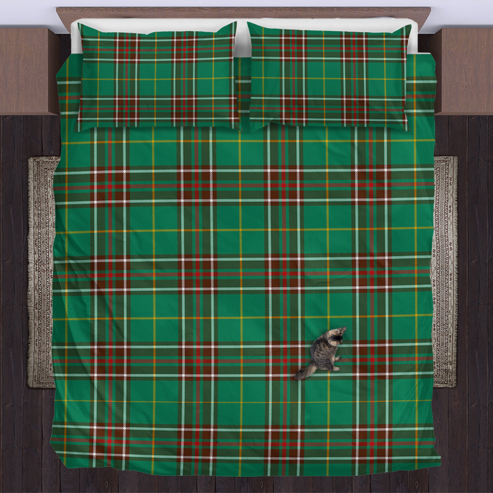 newfoundland-and-labrador-province-canada-tartan-bedding-set
