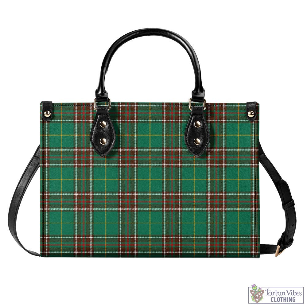 Tartan Vibes Clothing Newfoundland And Labrador Province Canada Tartan Luxury Leather Handbags