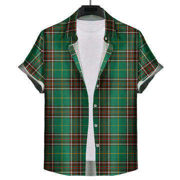 Newfoundland And Labrador Province Canada Tartan Hawaiian Shirt