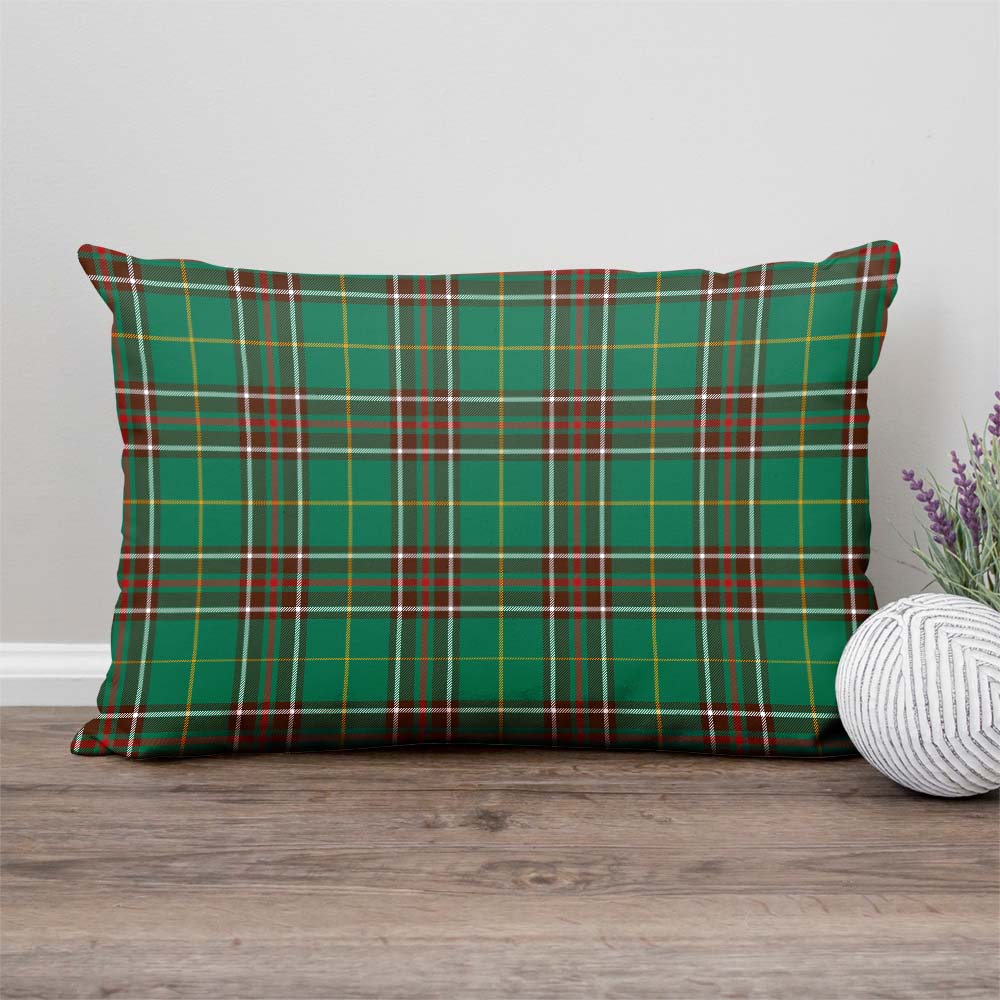 Newfoundland And Labrador Province Canada Tartan Pillow Cover Rectangle Pillow Cover - Tartanvibesclothing