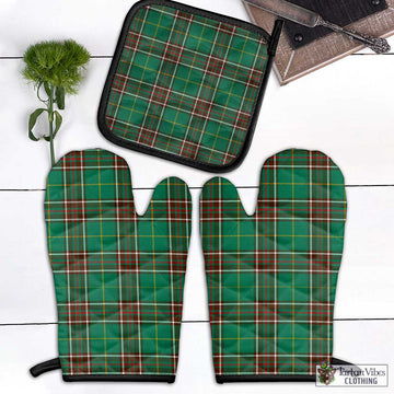 Newfoundland And Labrador Province Canada Tartan Combo Oven Mitt & Pot-Holder