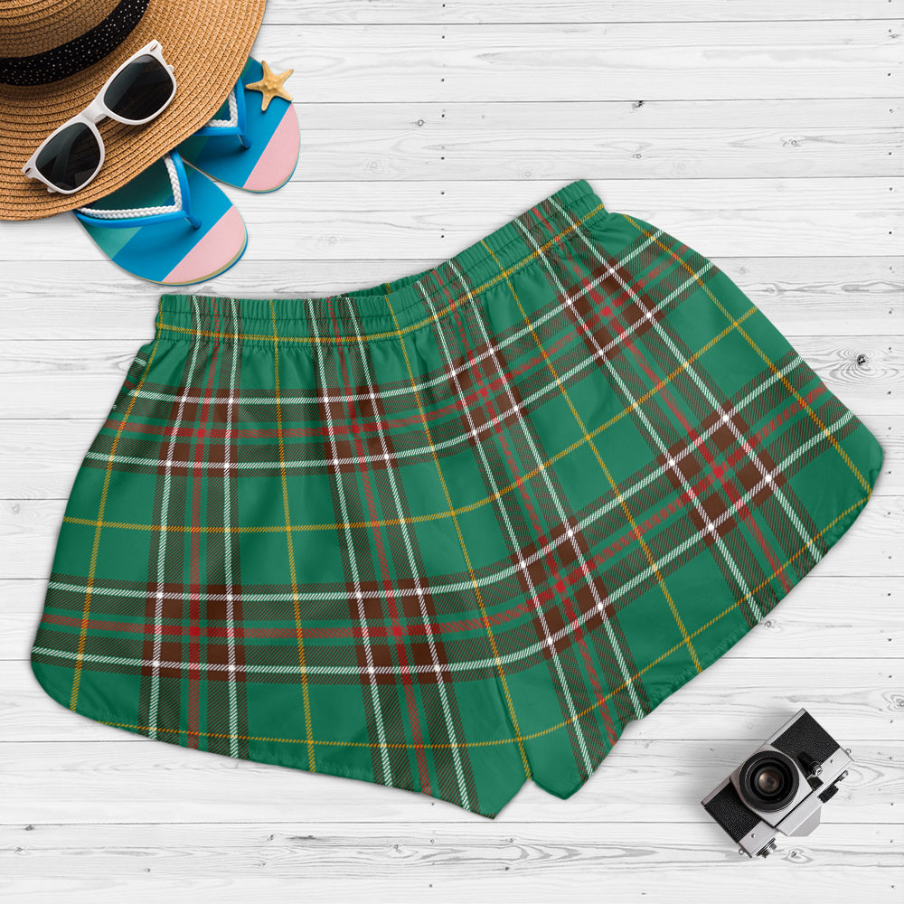 newfoundland-and-labrador-province-canada-tartan-womens-shorts