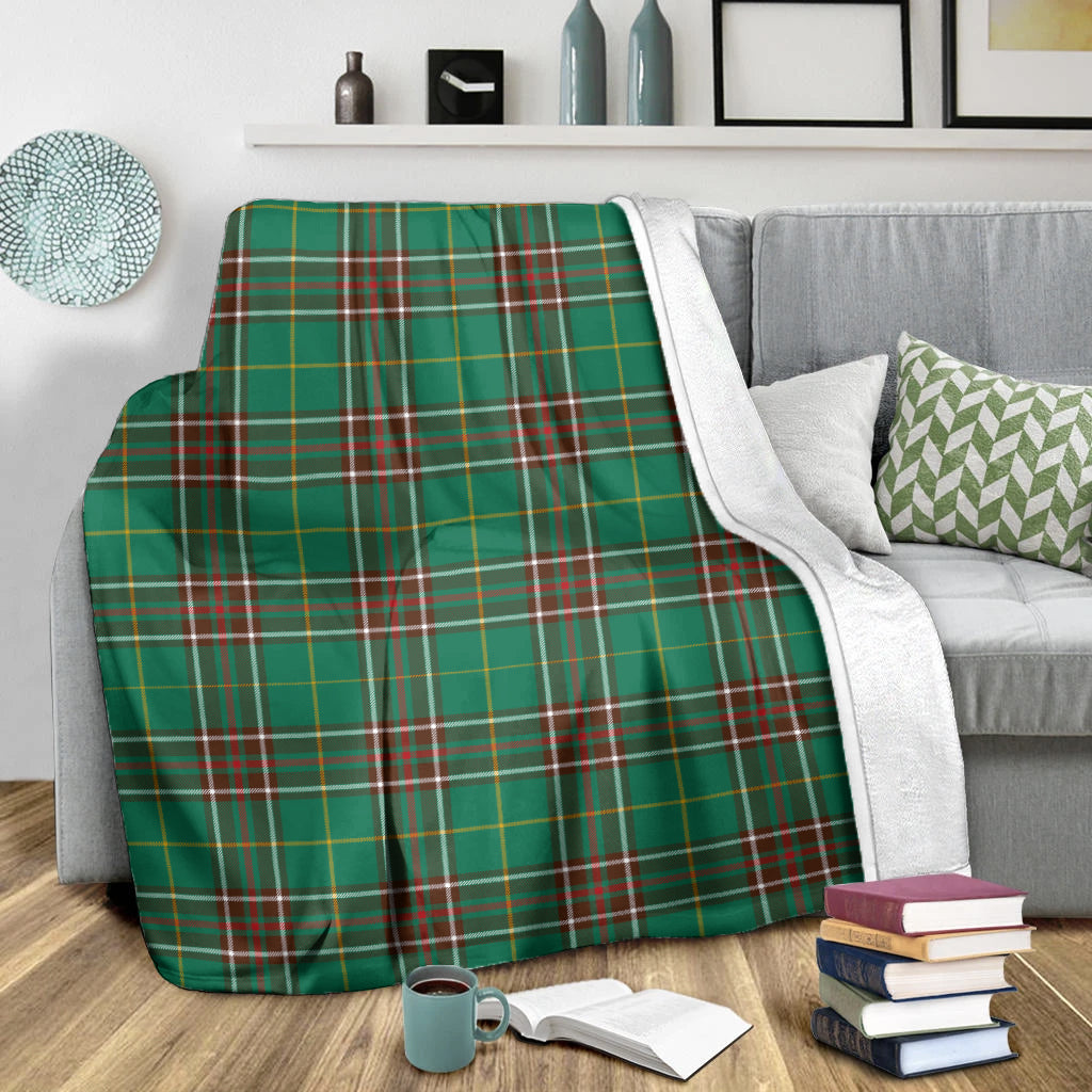 newfoundland-and-labrador-province-canada-tartan-blanket