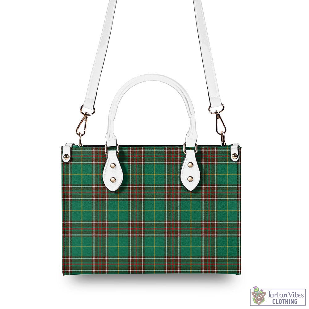 Tartan Vibes Clothing Newfoundland And Labrador Province Canada Tartan Luxury Leather Handbags